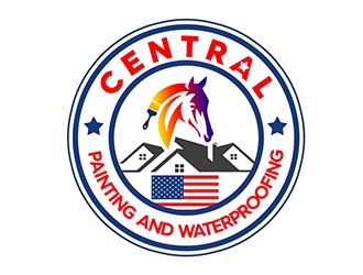Central Painting and Waterproofing logo design by XyloParadise