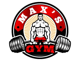 Max’s Gym logo design by Suvendu