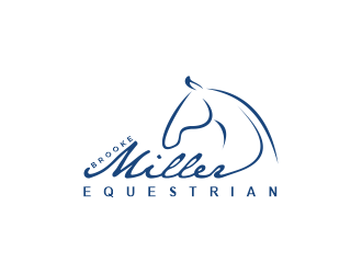 Brooke Miller Equestrian logo design by SmartTaste