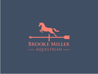 Brooke Miller Equestrian logo design by Susanti