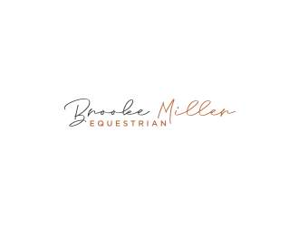 Brooke Miller Equestrian logo design by bricton