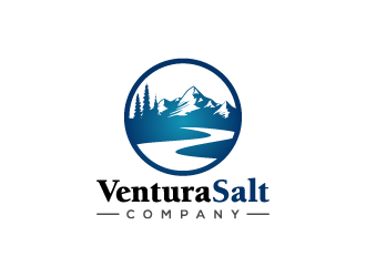 Ventura Salt Company logo design by pencilhand