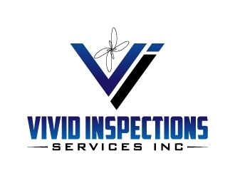 Vivid Inspections Services Inc  logo design by jaize