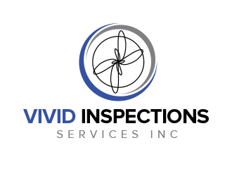Vivid Inspections Services Inc  logo design by BeDesign