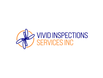 Vivid Inspections Services Inc  logo design by keylogo
