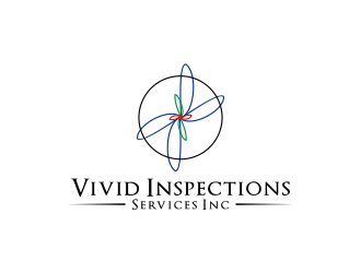 Vivid Inspections Services Inc  logo design by akhi