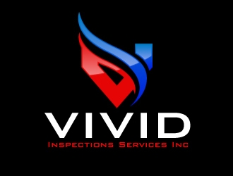 Vivid Inspections Services Inc  logo design by AamirKhan