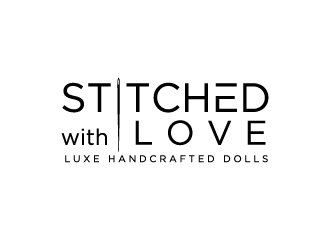 Stitched with Love logo design by labo