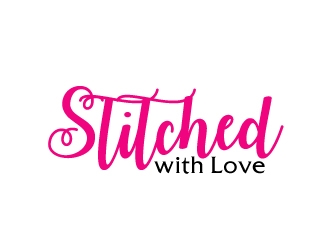 Stitched with Love logo design by AamirKhan