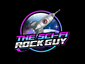 The Sci-Fi Rock Guy logo design by jaize
