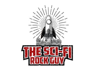 The Sci-Fi Rock Guy logo design by rosy313