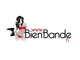 www.BienBande.Fr logo design by AamirKhan