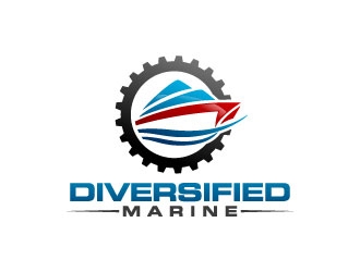 Diversified Marine  logo design by J0s3Ph