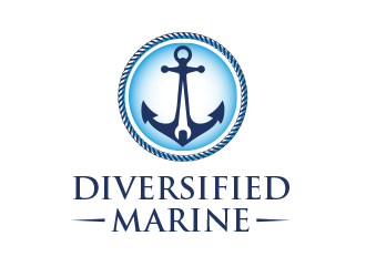Diversified Marine  logo design by BeDesign