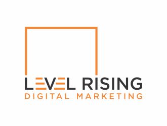Level Rising Digital Marketing logo design by hopee