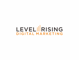 Level Rising Digital Marketing logo design by checx