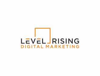 Level Rising Digital Marketing logo design by checx