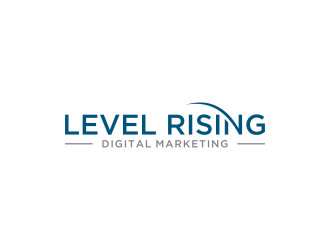 Level Rising Digital Marketing logo design by salis17