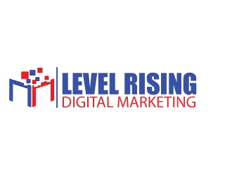 Level Rising Digital Marketing logo design by AamirKhan