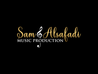 Sam Alsafadi Music Production logo design by checx