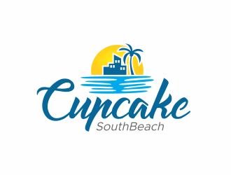 SouthBeach Cupcakes logo design by Kindo