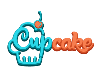 SouthBeach Cupcakes logo design by tec343