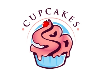 SouthBeach Cupcakes logo design by Suvendu