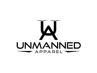 Unmanned Apparel logo design by ammad