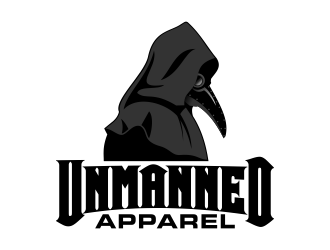 Unmanned Apparel logo design by Kruger