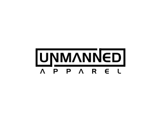 Unmanned Apparel logo design by uptogood