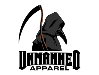 Unmanned Apparel logo design by Kruger