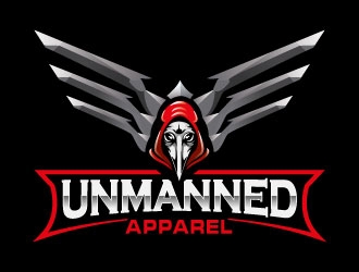 Unmanned Apparel logo design by Suvendu
