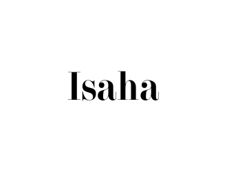 Isaha.co logo design by Girly