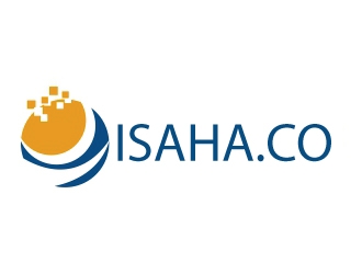 Isaha.co logo design by AamirKhan