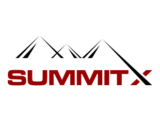 SummitX logo design by p0peye