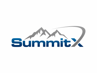 SummitX logo design by hidro
