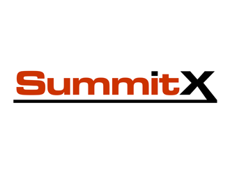 SummitX logo design by clayjensen