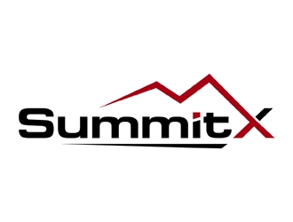 SummitX logo design by MAXR