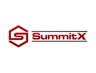 SummitX logo design by clayjensen
