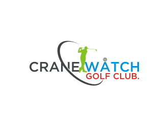 Golf Course operator. The new name is Crane Watch Golf Club.  logo design by Diancox
