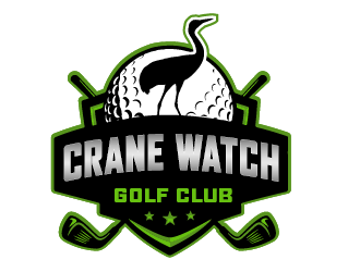 Golf Course operator. The new name is Crane Watch Golf Club.  logo design by logy_d