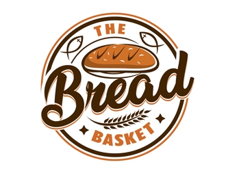 The Bread Basket logo design by DreamLogoDesign
