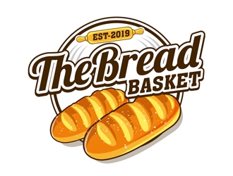 The Bread Basket logo design by DreamLogoDesign
