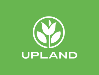Upland logo design by AisRafa