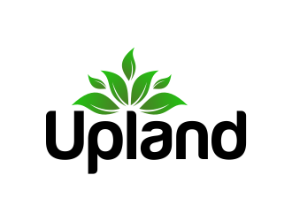 Upland logo design by AisRafa