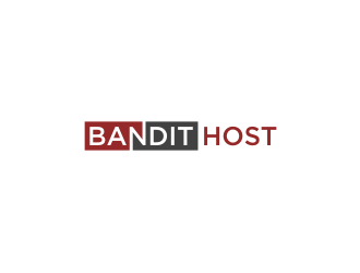 Bandit Host logo design by bricton