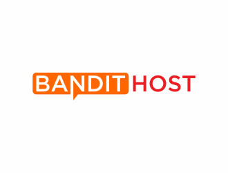 Bandit Host logo design by bombers