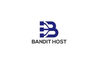 Bandit Host logo design by robiulrobin