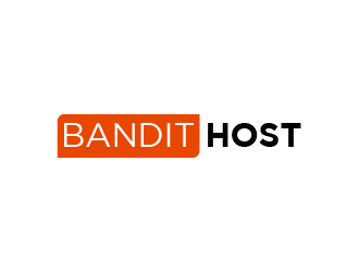 Bandit Host logo design by tukangngaret