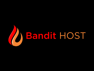 Bandit Host logo design by santrie